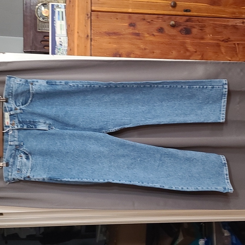 Wrangler Mens Relaxed Fit Jeans Pockets Sz 36x30 GUC